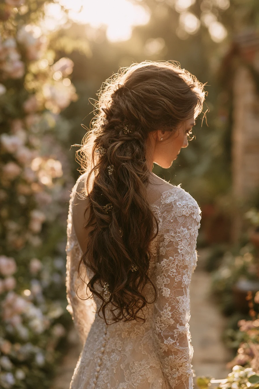12 warm and romantic bridal hair ideas 1
