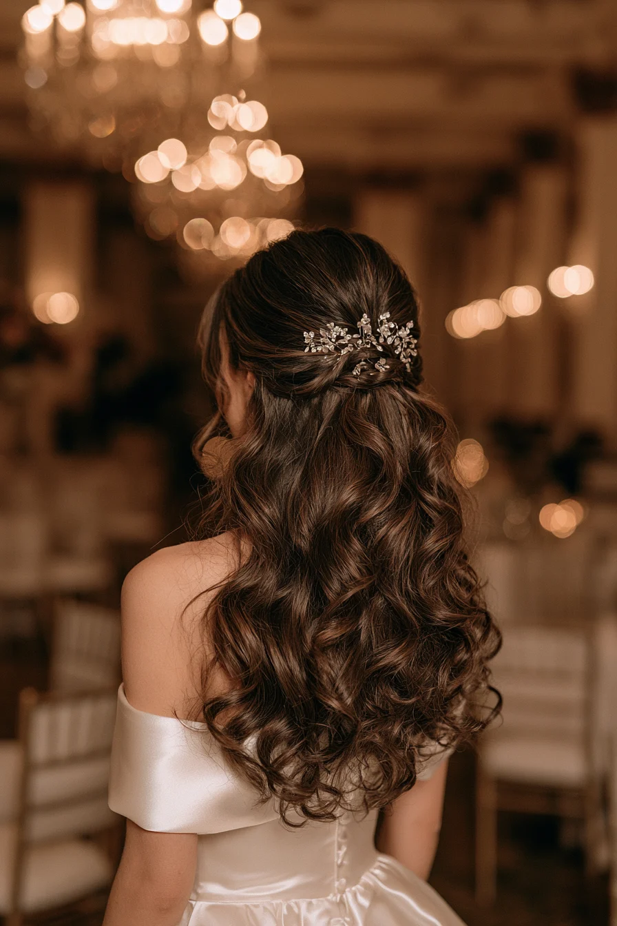 13 dazzling crystal bridal hairstyle 1