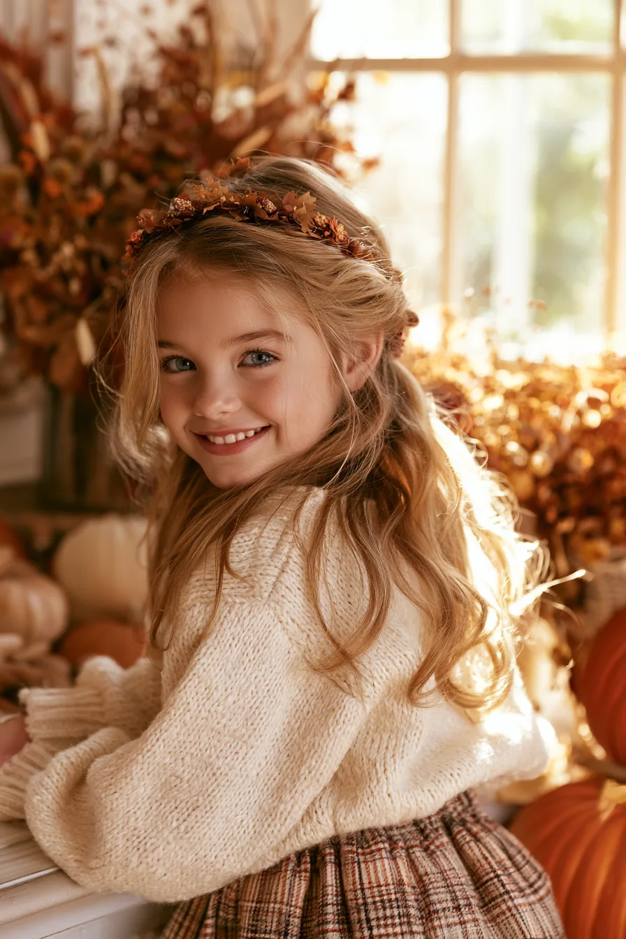 14 easy autumn headband hair idea 1