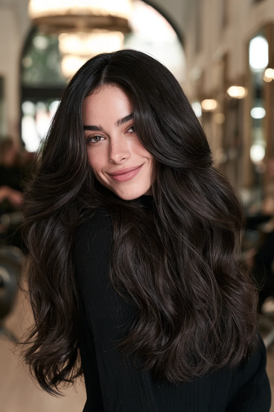 14 flattering face framing hair
