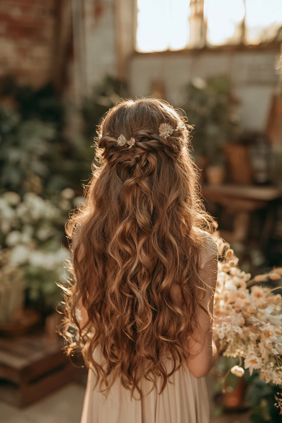 27 Sophisticated Wedding Guest Hairstyles for Any Dress 15 carefree boho hair for wedding guests 1