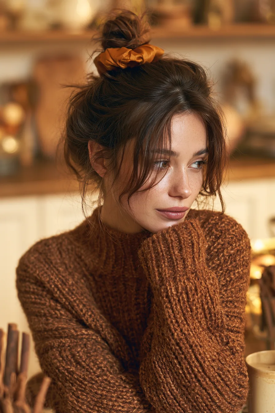 15 rounded bun with warm seasonal texture 1