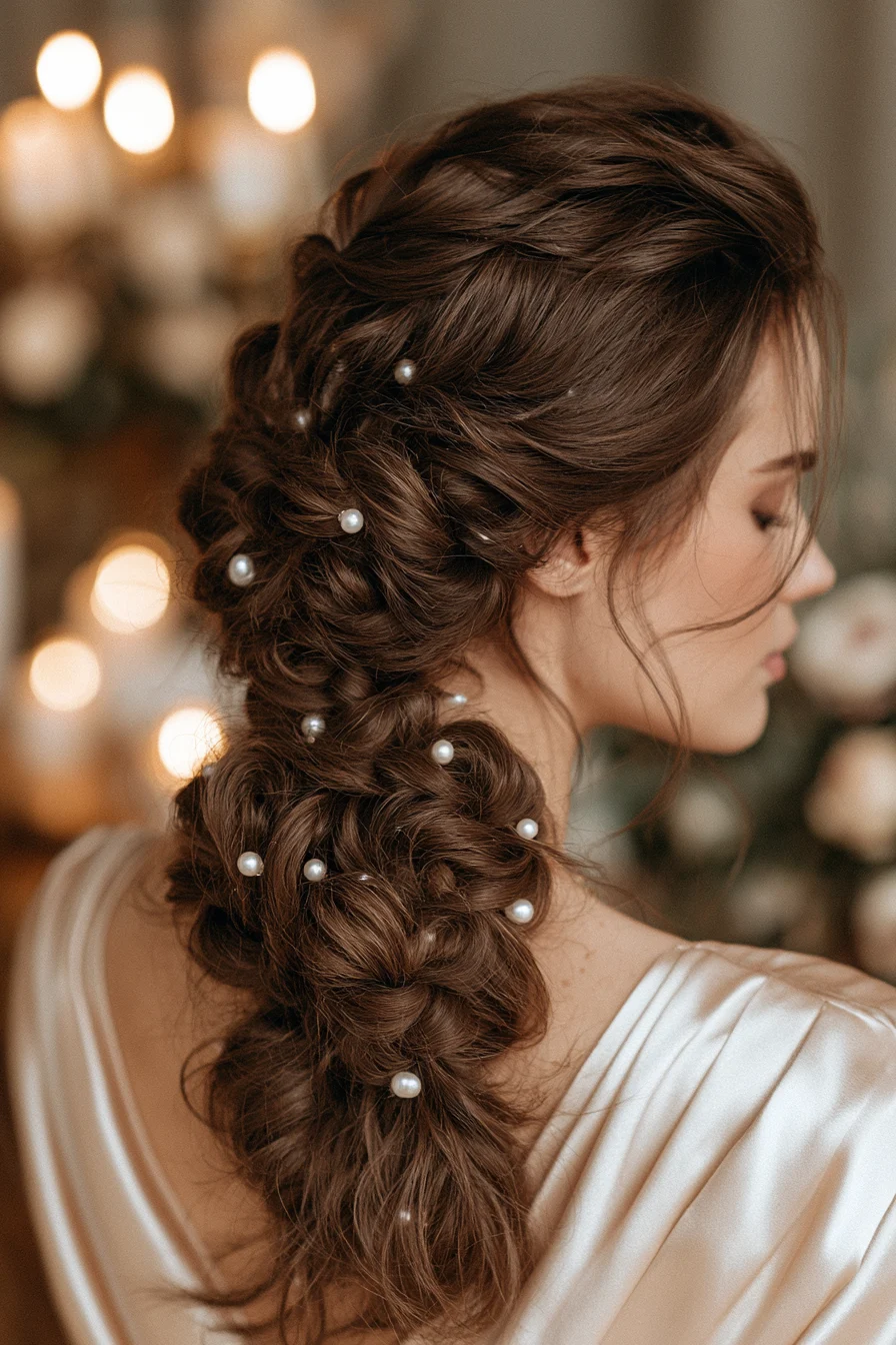 27 Wedding Hairstyles for Long Hair That Are Elegant Romantic and Picture Perfect 15 sculpted twisted wedding updos