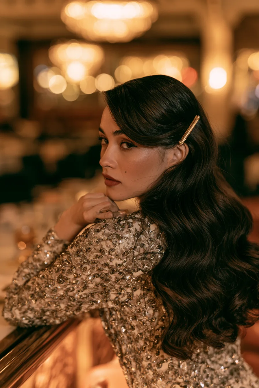 27 Birthday Hairstyles That Will Make You Feel Extra Special on Your Big Day 15 sophisticated birthday waves 1