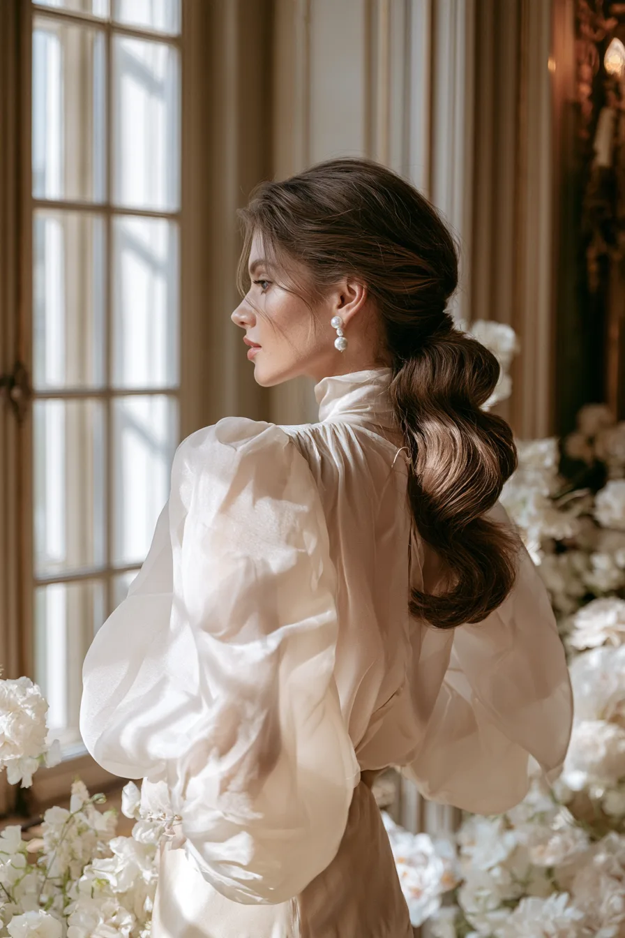 27 Sophisticated Wedding Guest Hairstyles for Any Dress 16 quiet luxury wedding hair ideas 1