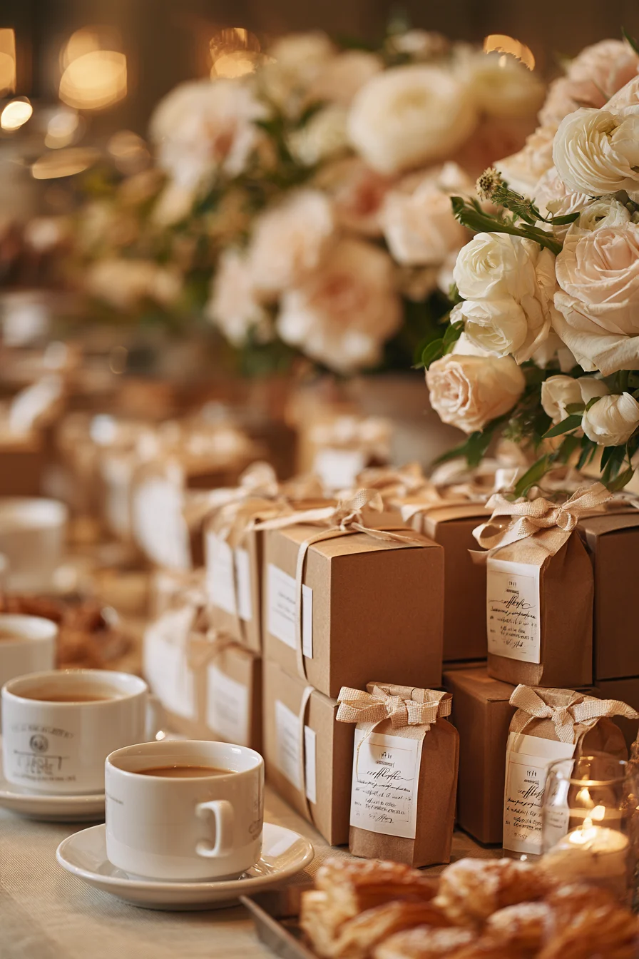 16 thoughtful wedding coffee favors 1