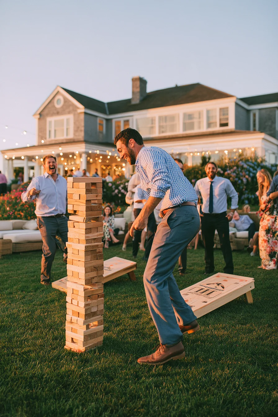 27 Creative Wedding Reception Ideas 17 fun wedding reception game night ideas 1