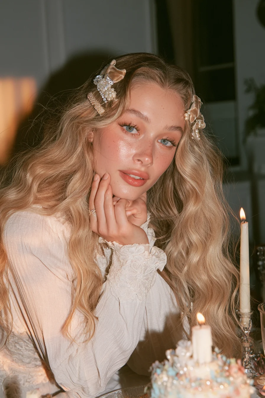 27 Birthday Hairstyles That Will Make You Feel Extra Special on Your Big Day 17 statement birthday hair accessories