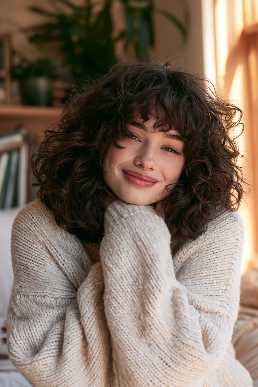 18 beautiful layered cut for natural curls