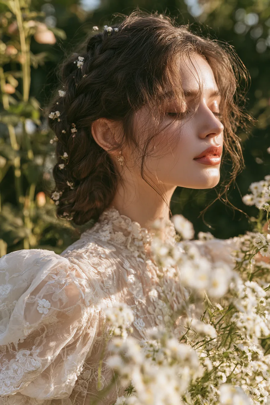 27 Birthday Hairstyles That Will Make You Feel Extra Special on Your Big Day 18 romantic birthday braided bun