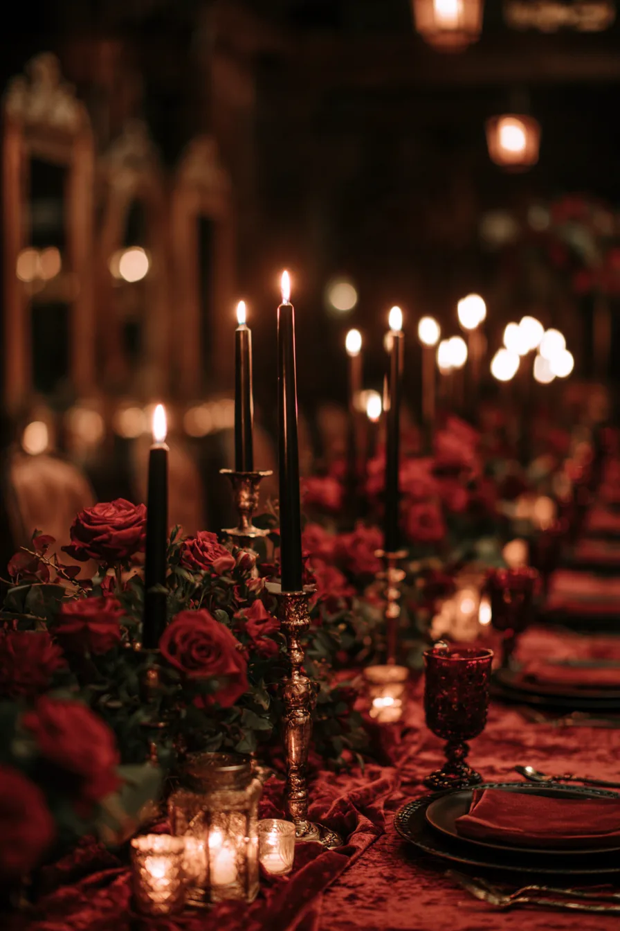 19 burgundy wedding decor ideas for a moody celebration 1
