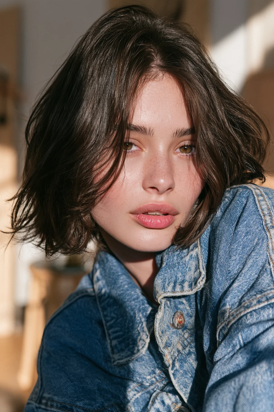 19 playful choppy bob with modern