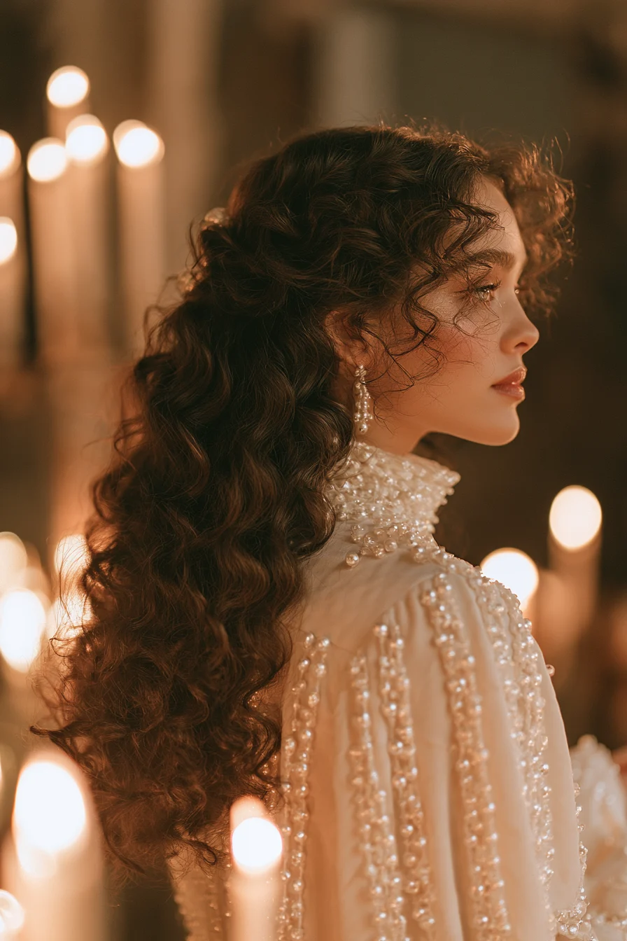 27 Birthday Hairstyles That Will Make You Feel Extra Special on Your Big Day 2 bouncy birthday curls 1