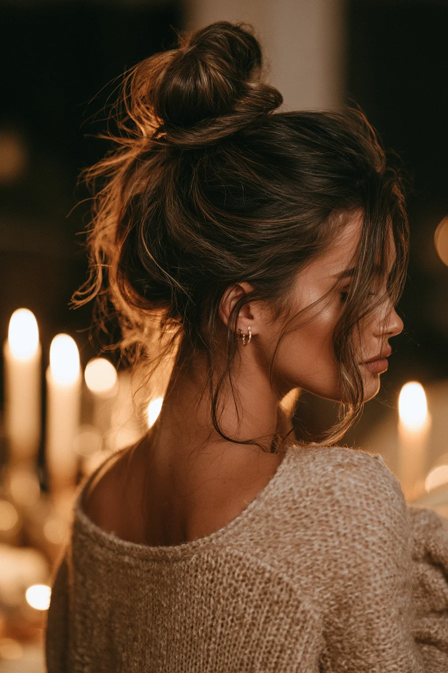 27 Birthday Hairstyles That Will Make You Feel Extra Special on Your Big Day 20 relaxed birthday bun hairstyle