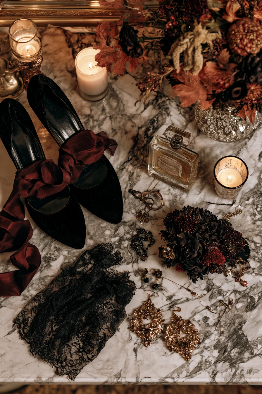 20 statement accessories for a chic gothic bride 1