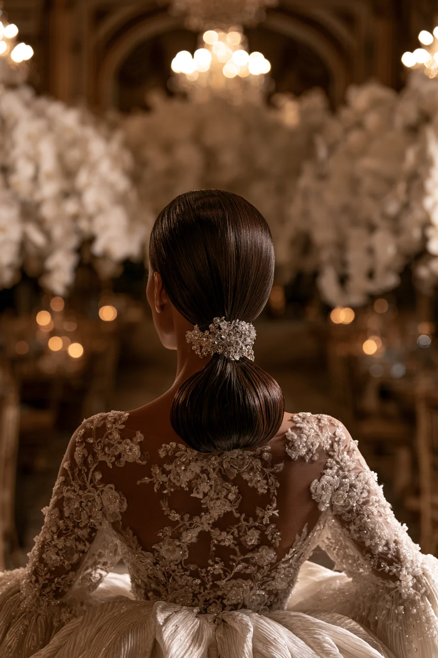 21 lavish sculpted updos for brides 1