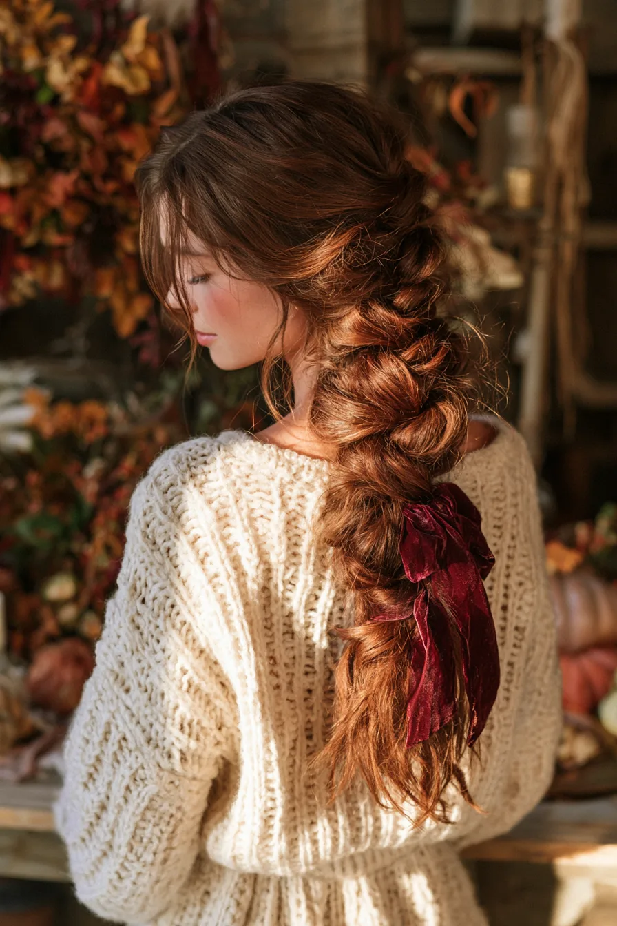 27 Gorgeous Thanksgiving Hairstyles to Make Your Holiday Look Extra Special 21 soft voluminous dutch braid
