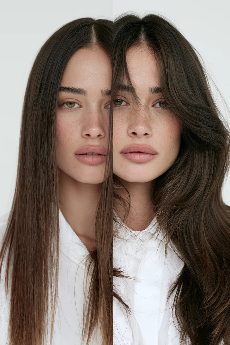 21 textured face framing layers for a chic hairstyle 1