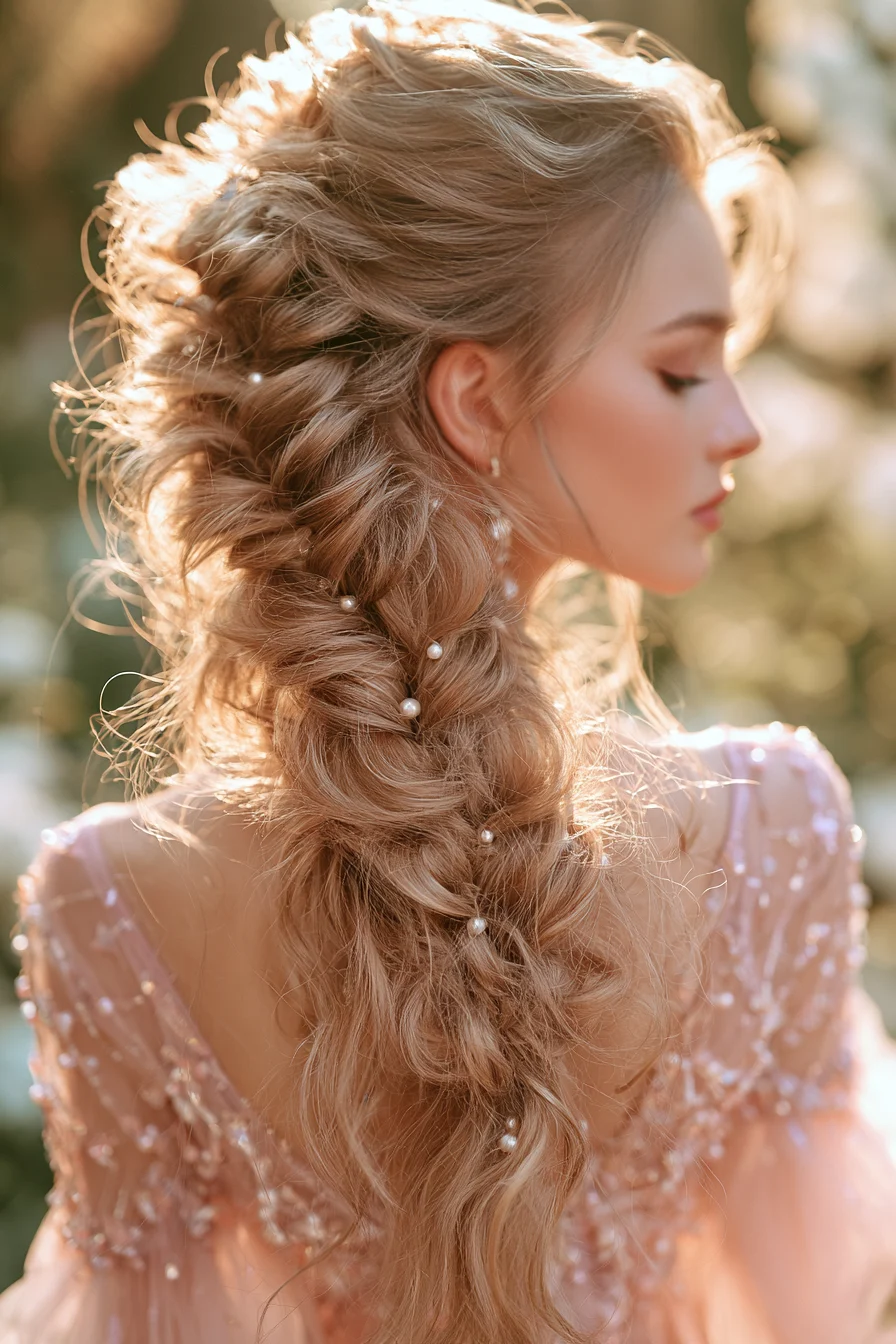 27 Birthday Hairstyles That Will Make You Feel Extra Special on Your Big Day 22 intricate birthday fishtail braid