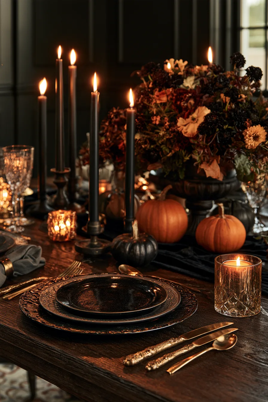 27 Halloween Party Ideas For Spooky Fun 24 luxurious halloween party table decor 1