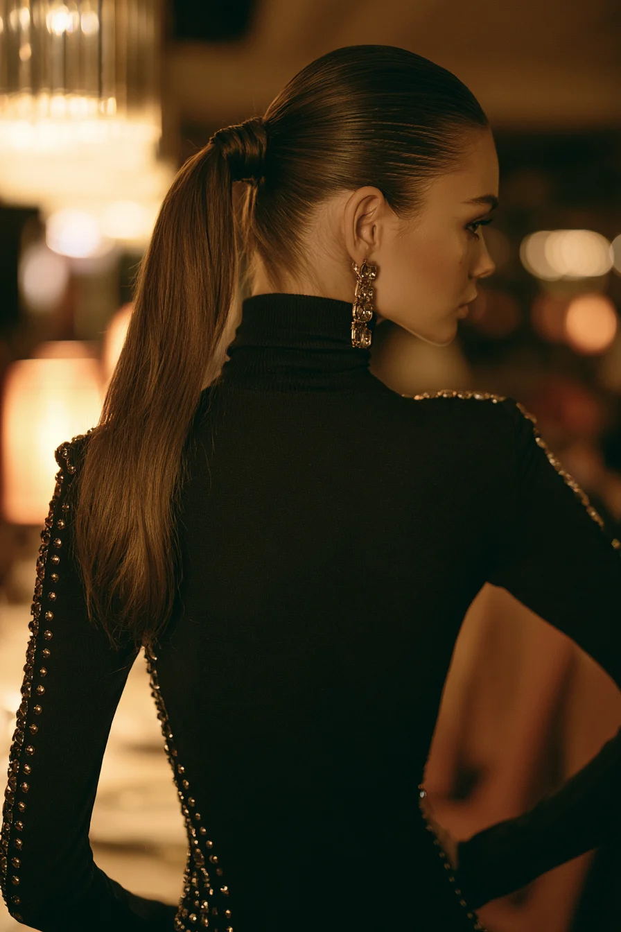 27 Birthday Hairstyles That Will Make You Feel Extra Special on Your Big Day 24 modern birthday sleek ponytail