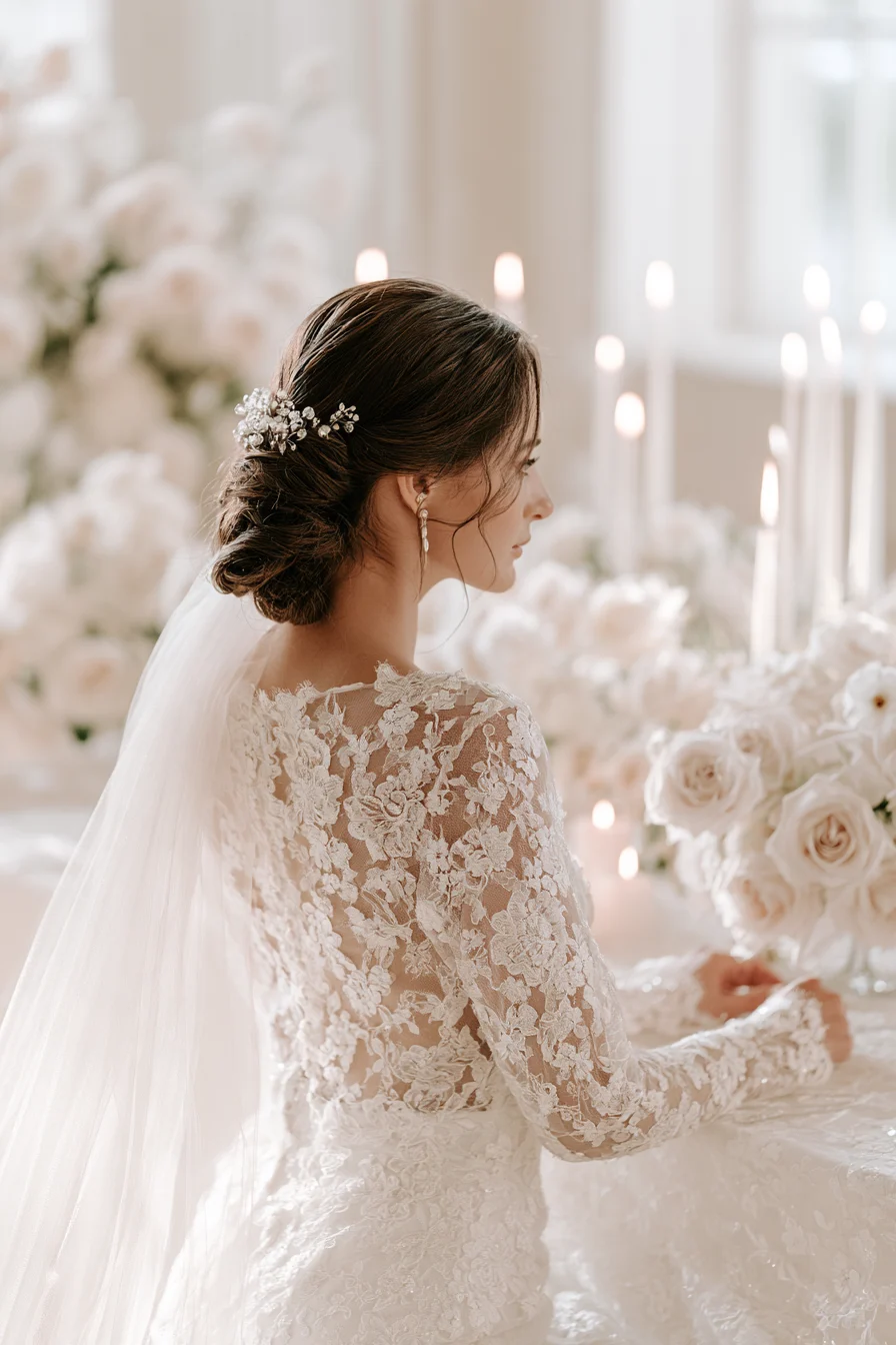 24 personalized bridal hair twist 1