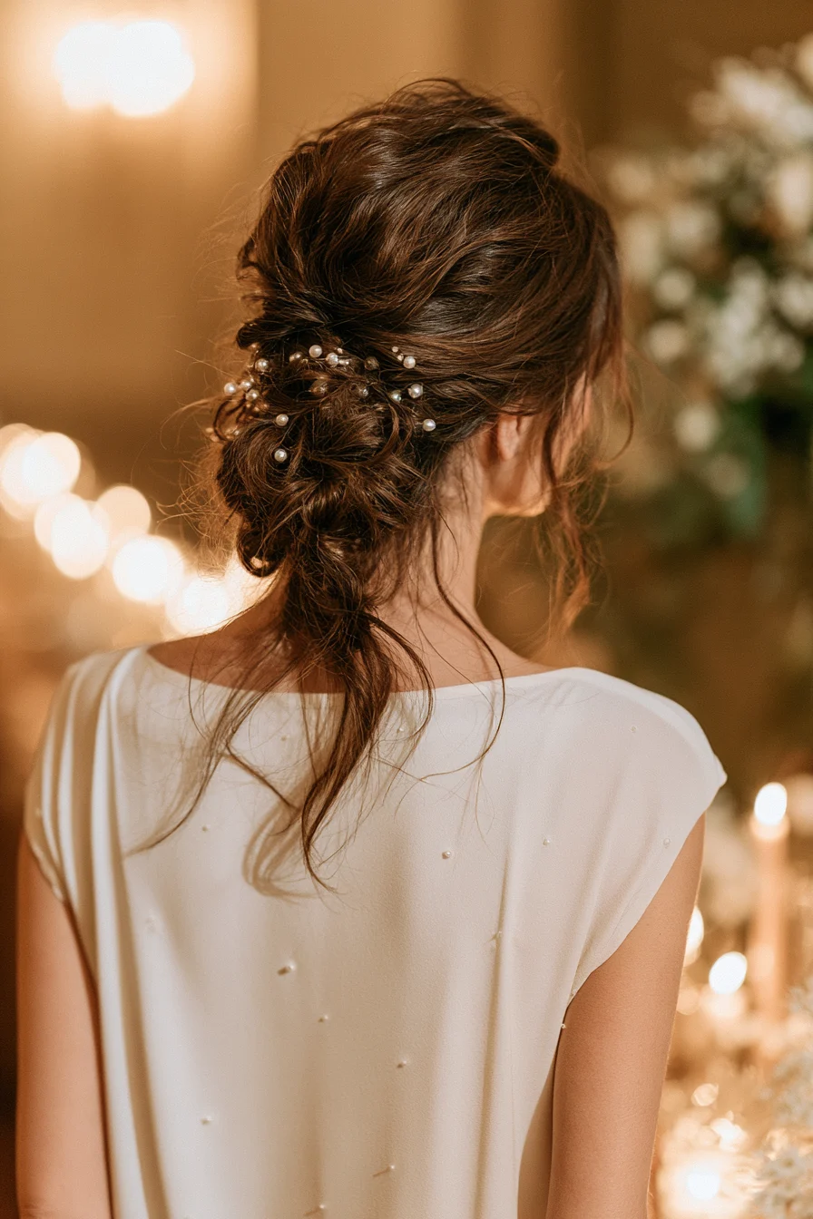 27 Wedding Hairstyles for Long Hair That Are Elegant Romantic and Picture Perfect 24 relaxed modern wedding updos 1