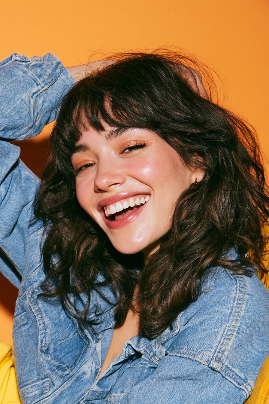 24 sophisticated face framing bangs for timeless beauty 1