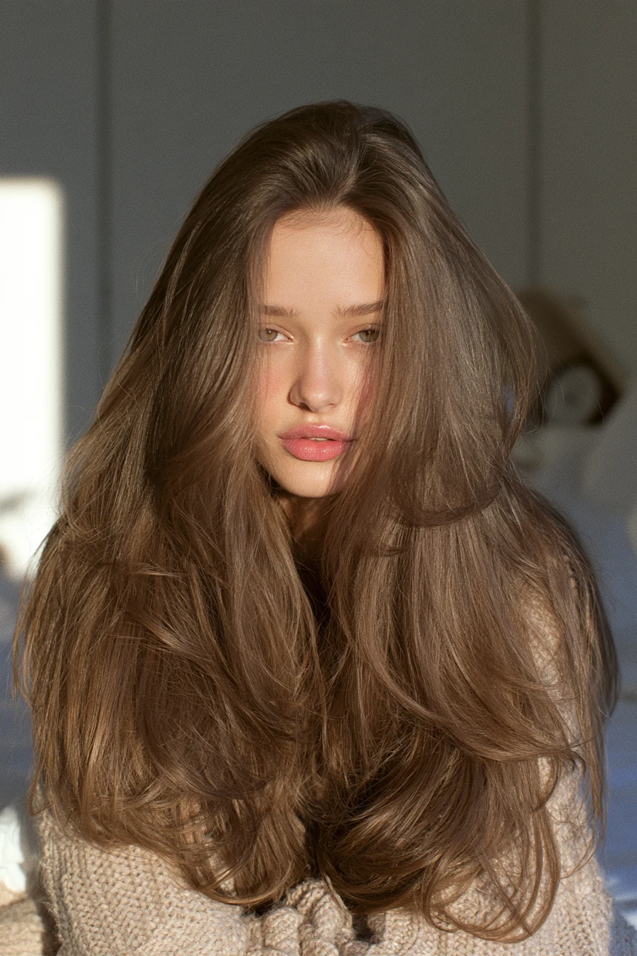25 dimensional layered haircut for every