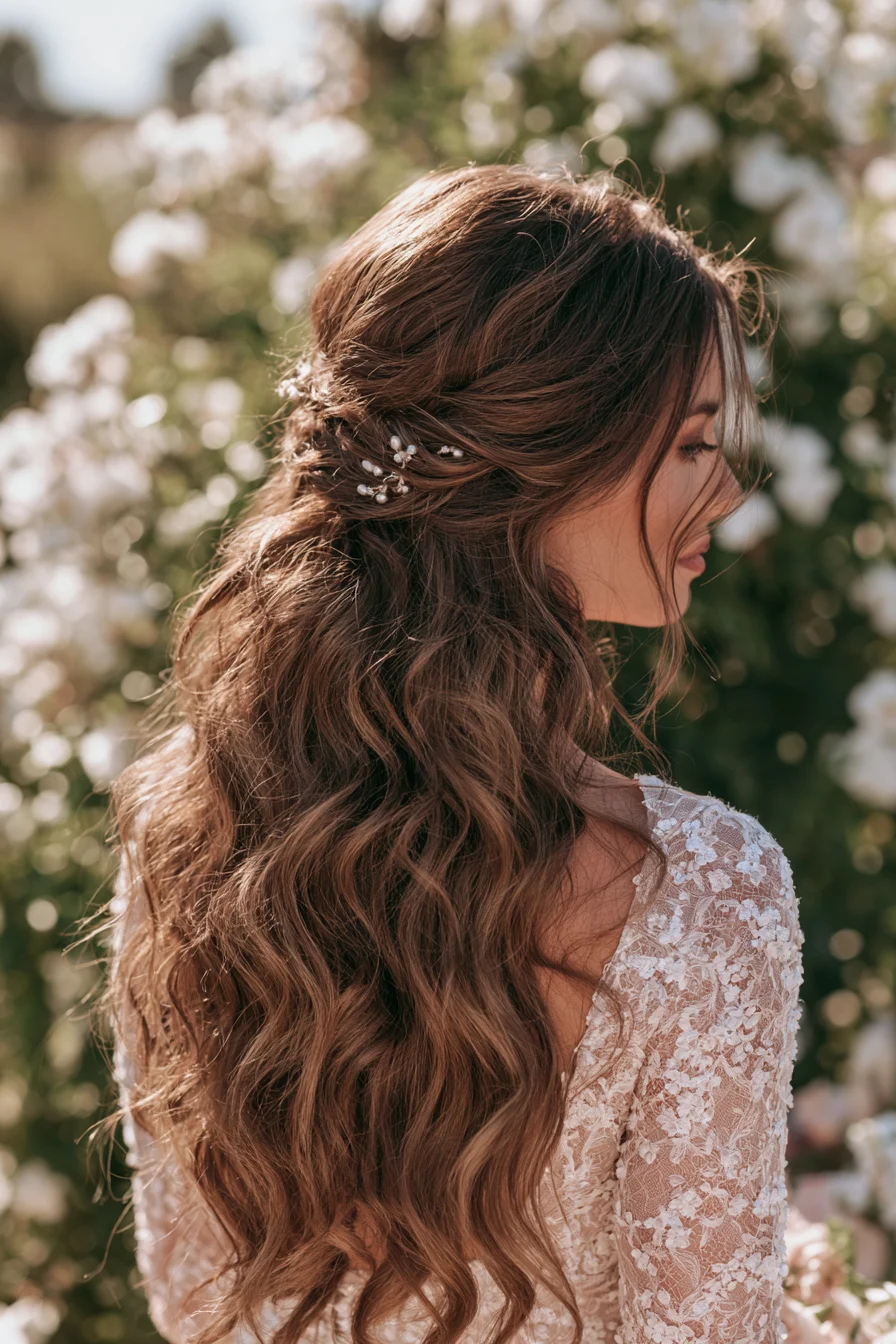 25 effortless loose bridal hair