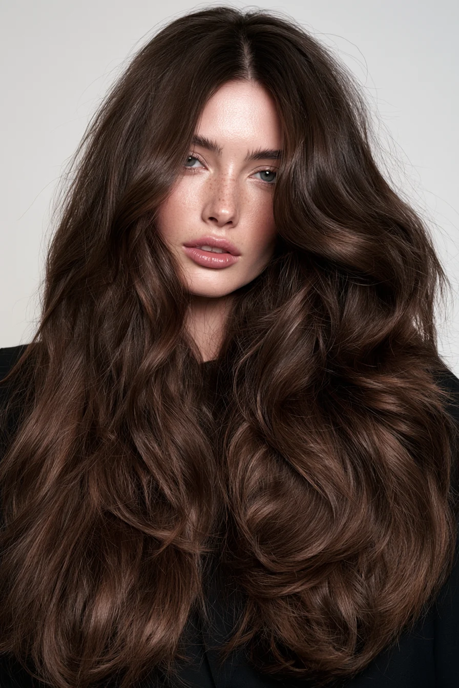 25 sophisticated long layered hair