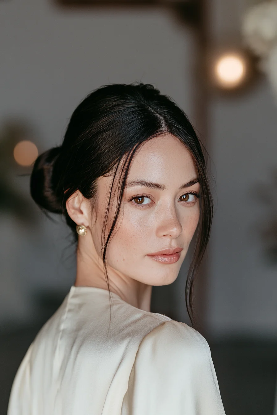 27 Sophisticated Wedding Guest Hairstyles for Any Dress 26 fresh minimalist wedding hair 1