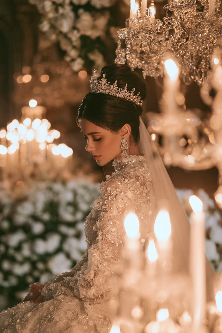 26 princess inspired bridal hair twist 1