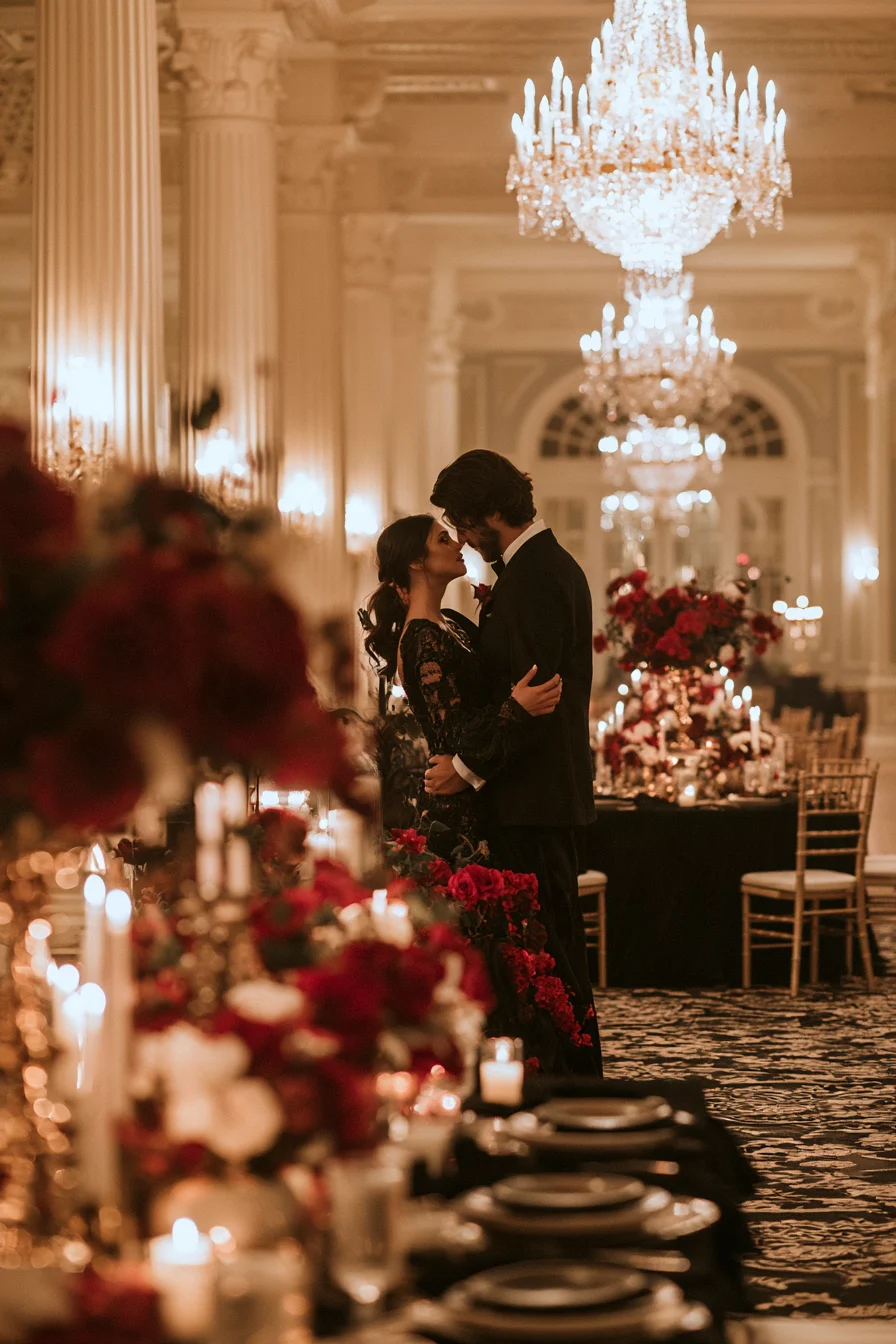 27 Haunted Wedding Ideas That Feel Magical 27 magical gothic wedding theme ideas for inspiration 1