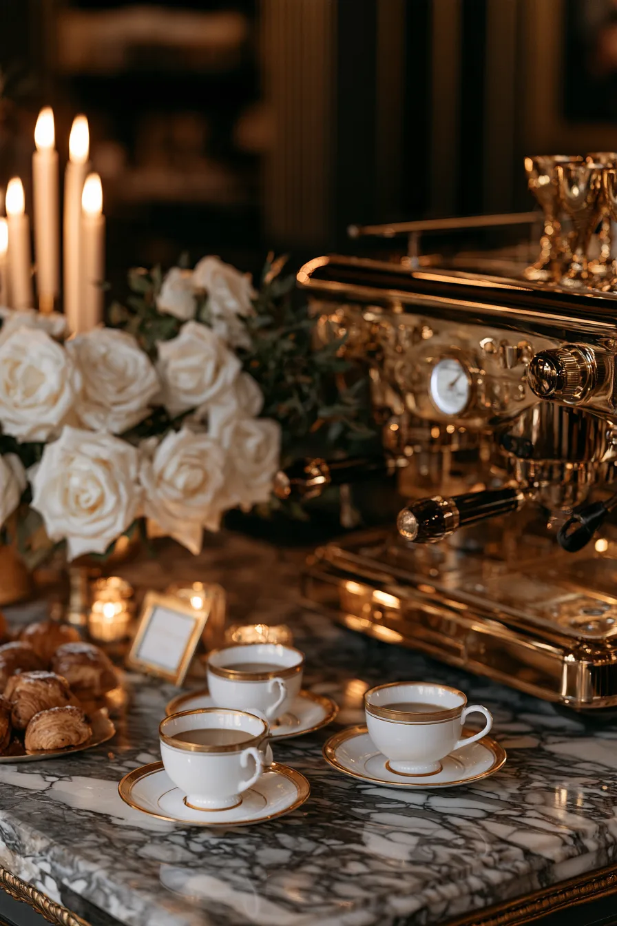27 picture perfect bridal coffee bar