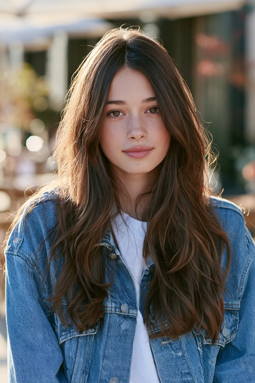 3 beautiful flowing layers for long hair 1