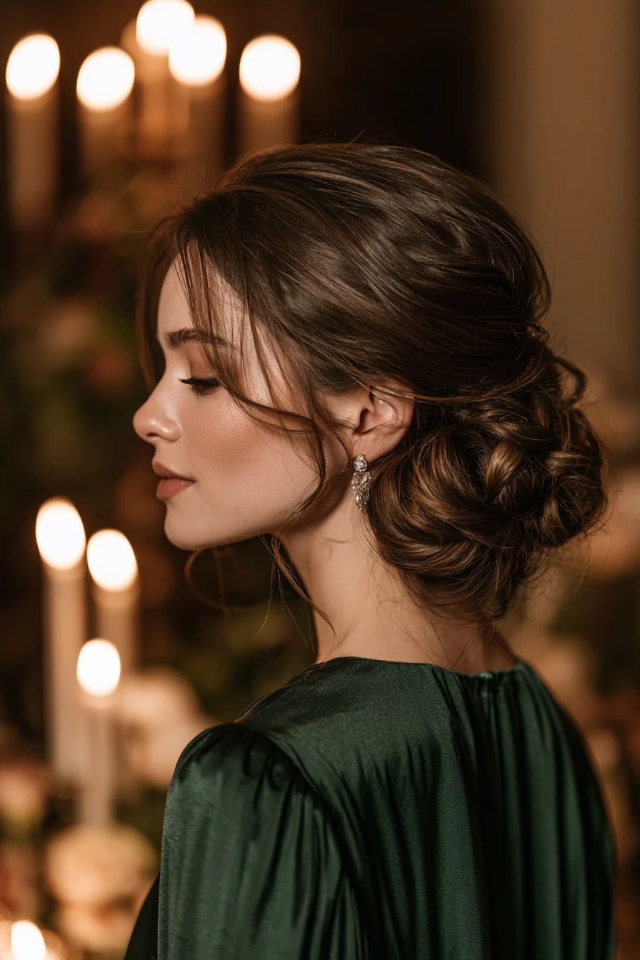 27 Sophisticated Wedding Guest Hairstyles for Any Dress 3 refined updos for wedding celebrations 1