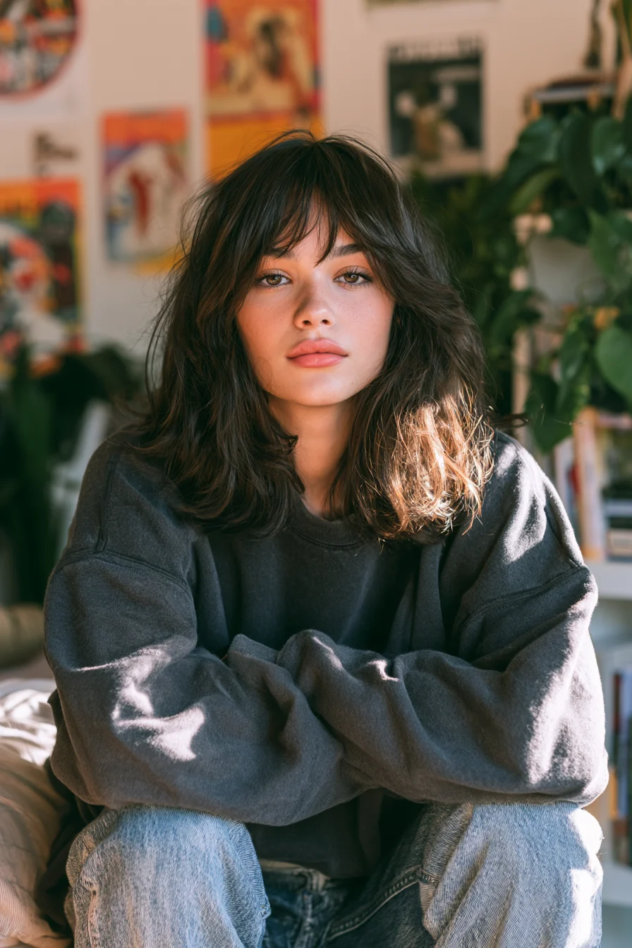 4 carefree wolf inspired haircut for teens 1