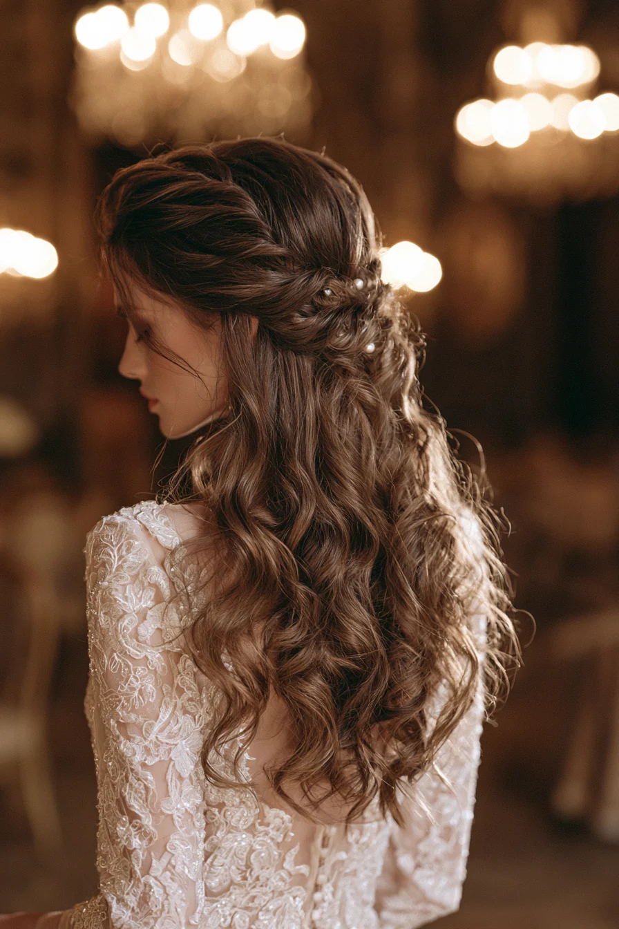 6 graceful twisted bridal hair 1