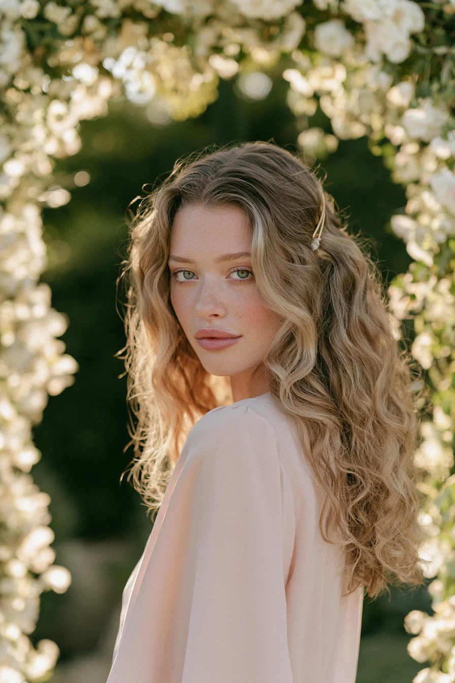 27 Sophisticated Wedding Guest Hairstyles for Any Dress 7 natural textured wedding hair ideas 1