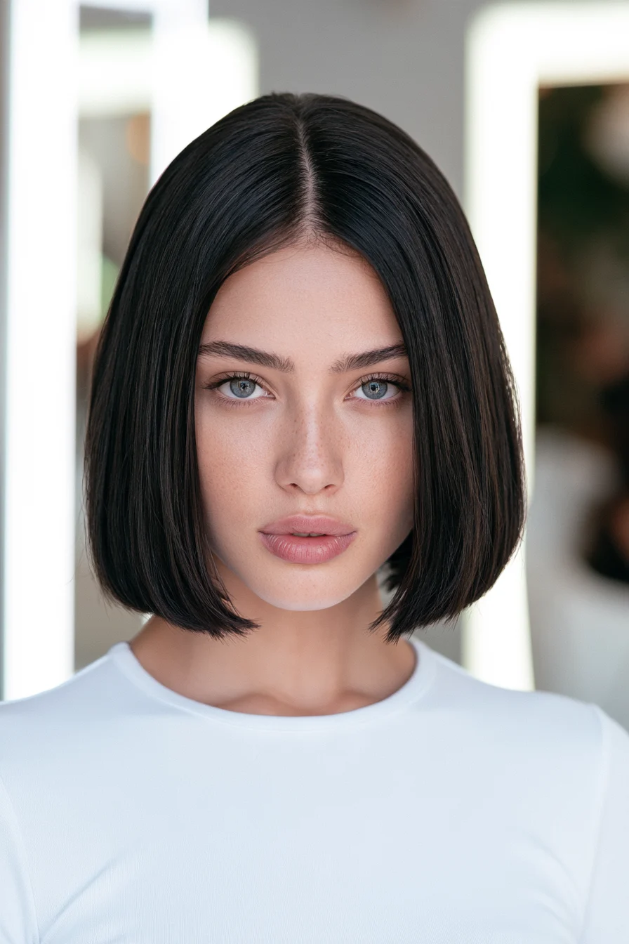 8 crisp sleek bob for a stylish transformation 1