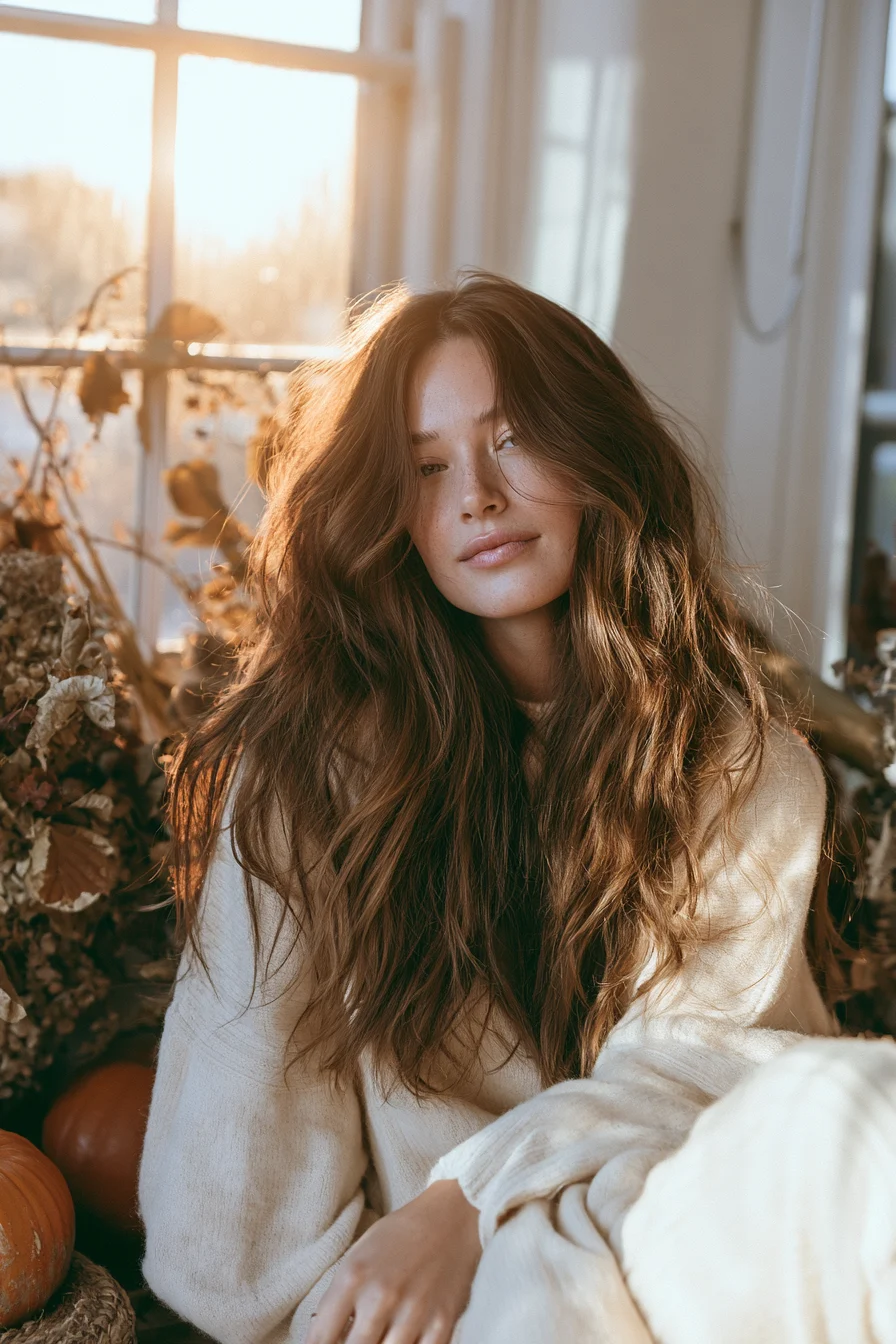 27 Gorgeous Thanksgiving Hairstyles to Make Your Holiday Look Extra Special 8 effortless autumn waves