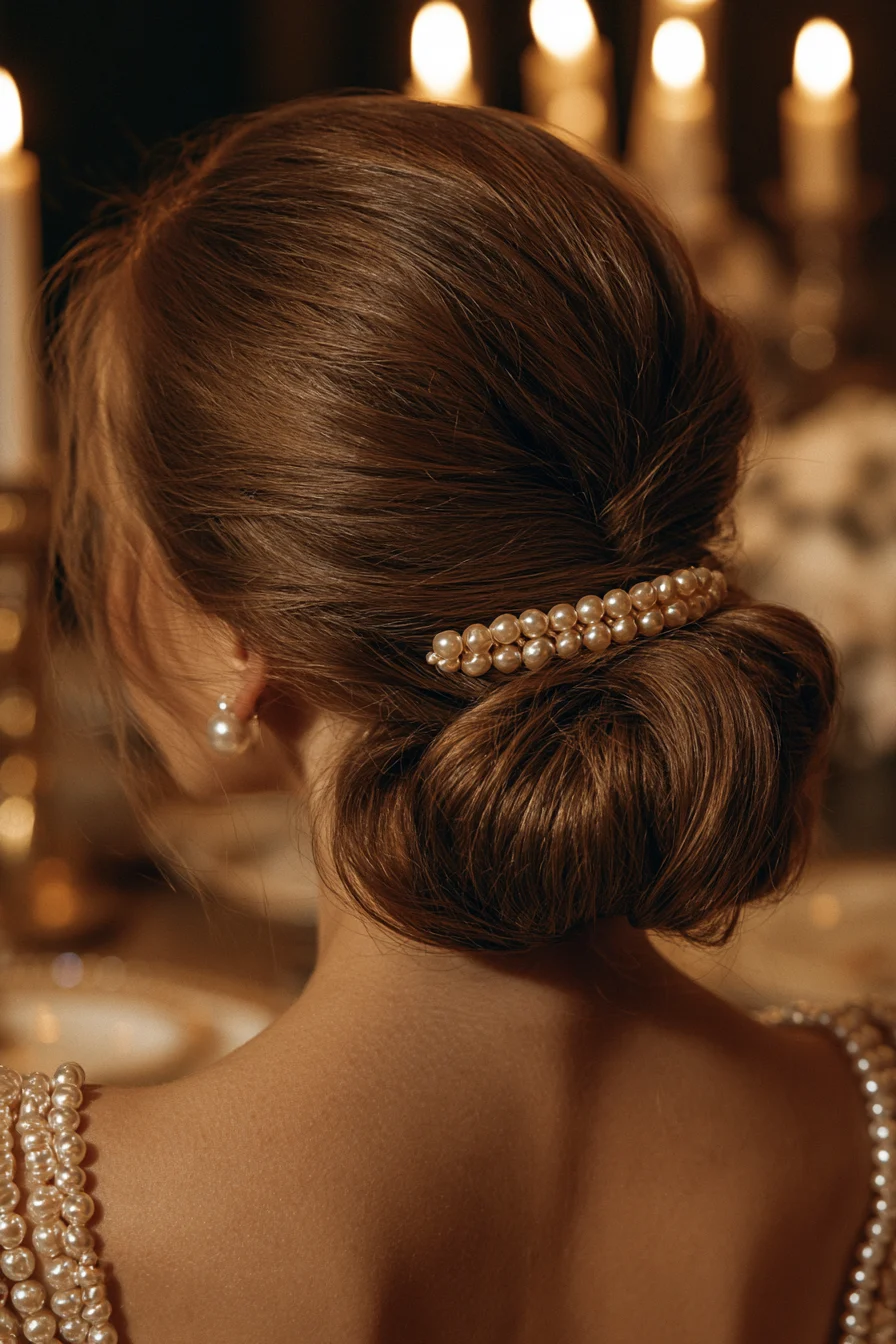 27 Birthday Hairstyles That Will Make You Feel Extra Special on Your Big Day 8 elegant birthday bun inspiration 1