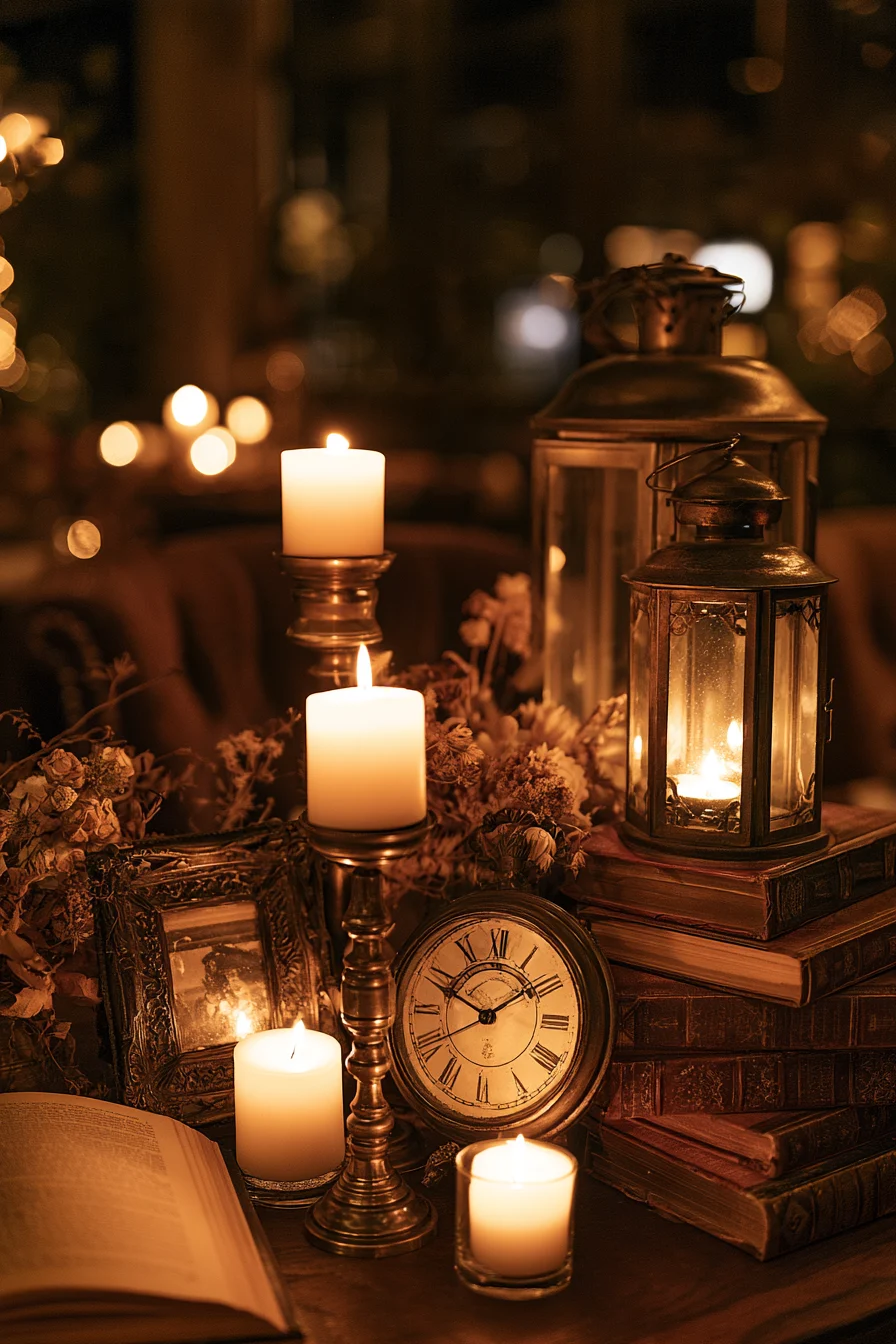 27 Haunted Wedding Ideas That Feel Magical 8 nostalgic vintage details for a magical reception 1