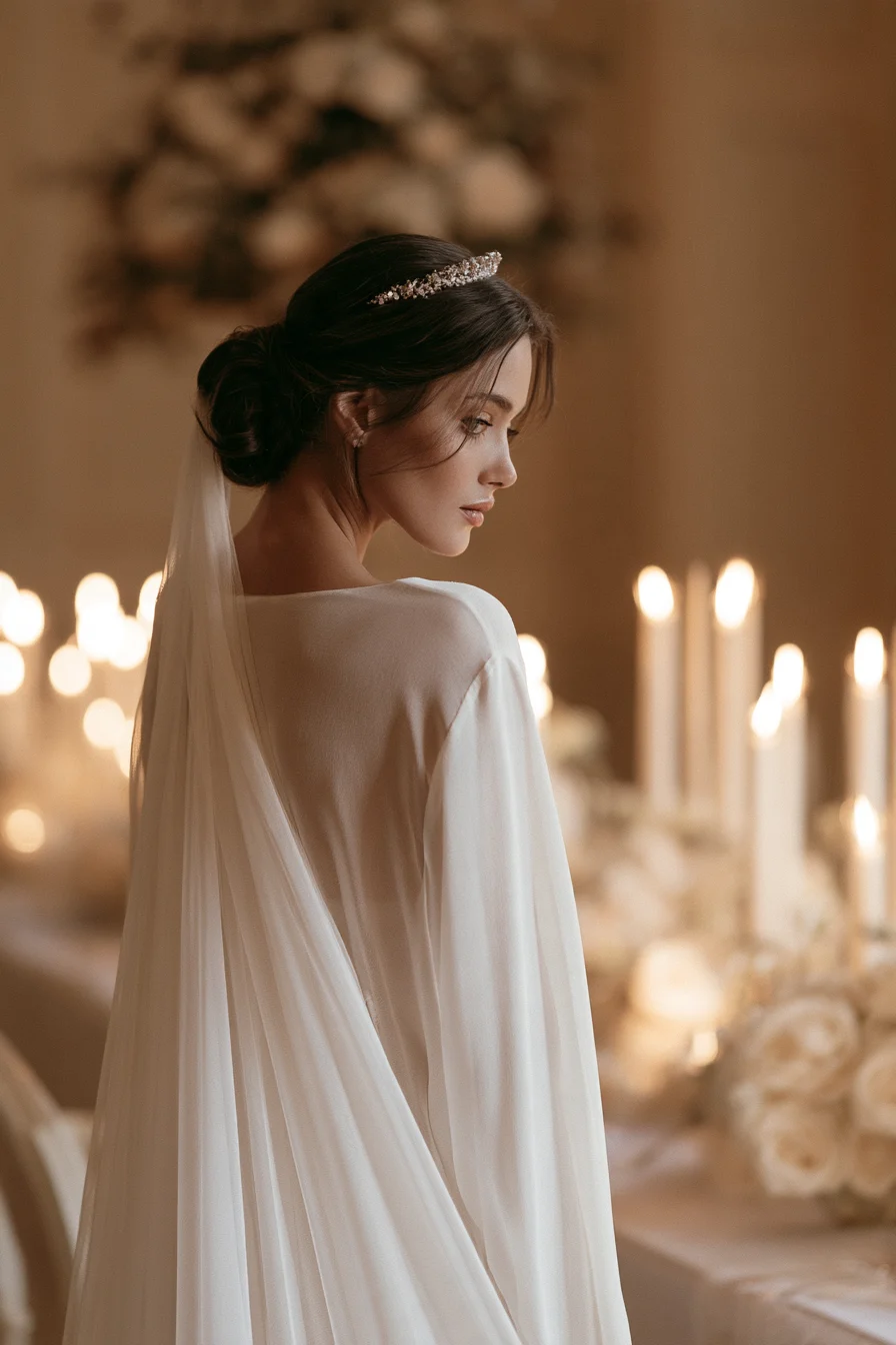 9 glossy sophisticated bridal twist 1