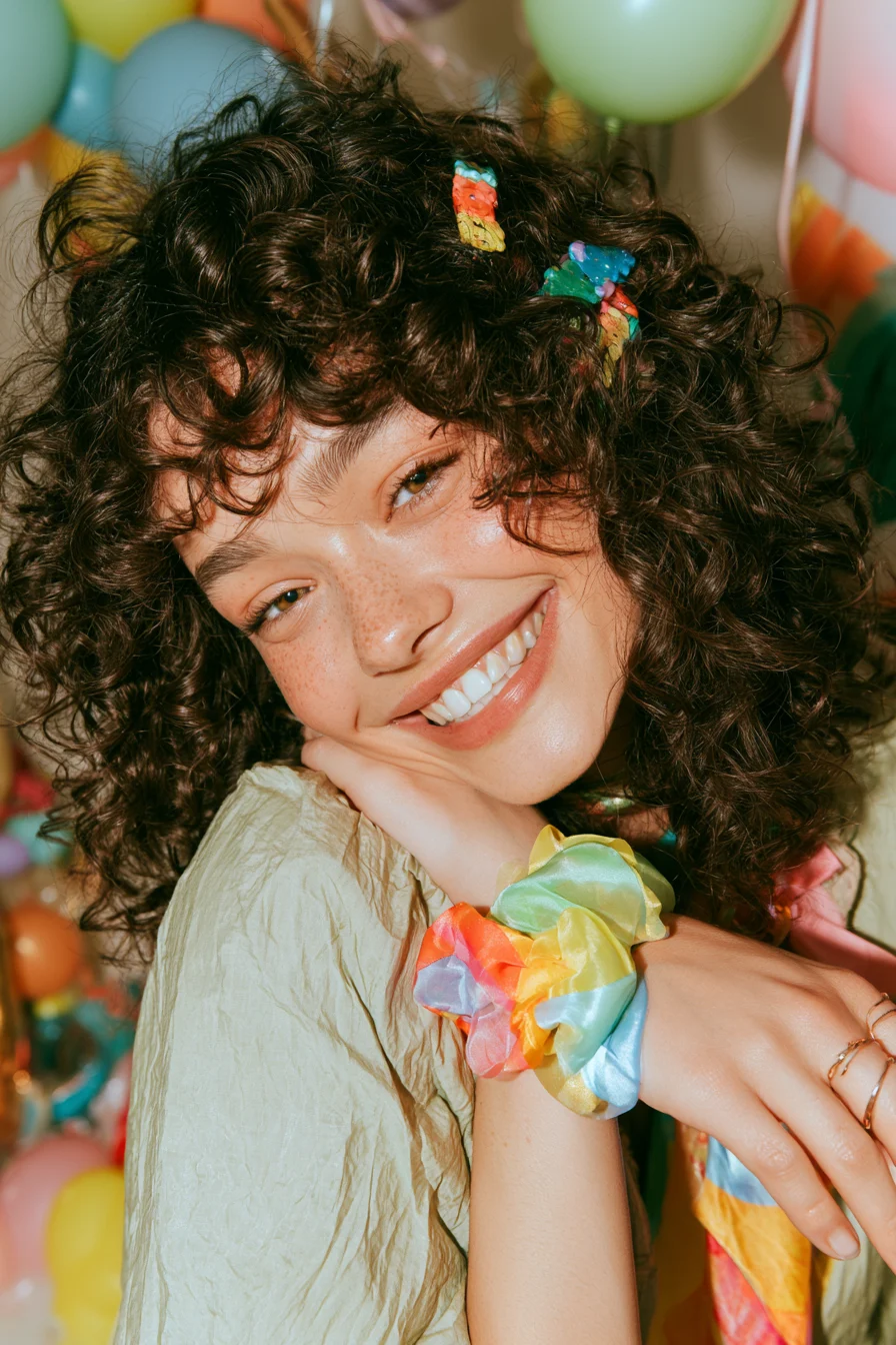 27 Birthday Hairstyles That Will Make You Feel Extra Special on Your Big Day 9 playful birthday curl inspiration 1