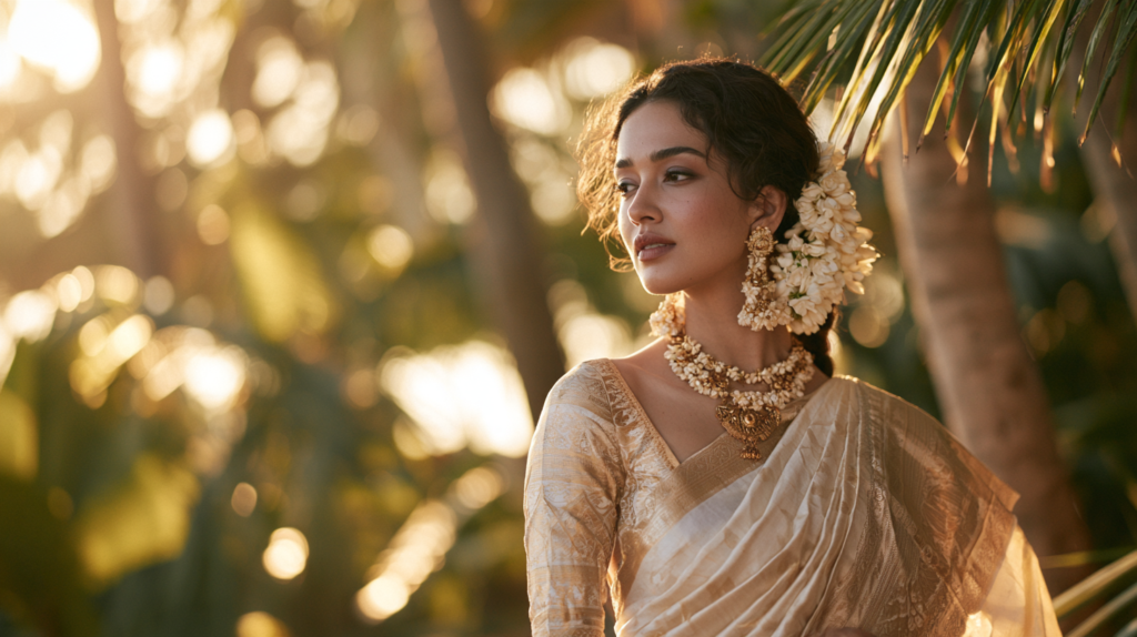 27 Gorgeous South Indian Wedding Hairstyles for a Beautiful Bridal Look 0 3 18