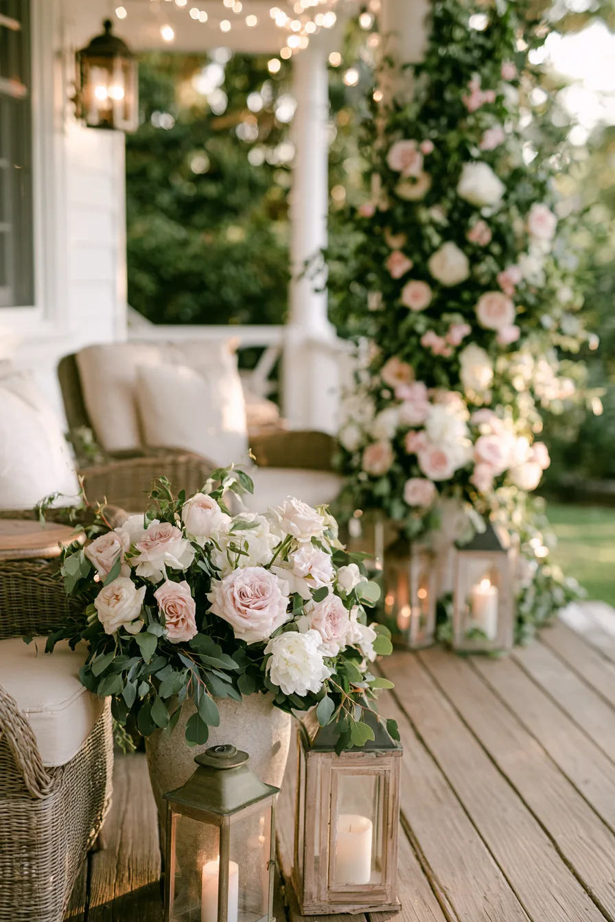 1 charming wedding porch inspiration 1