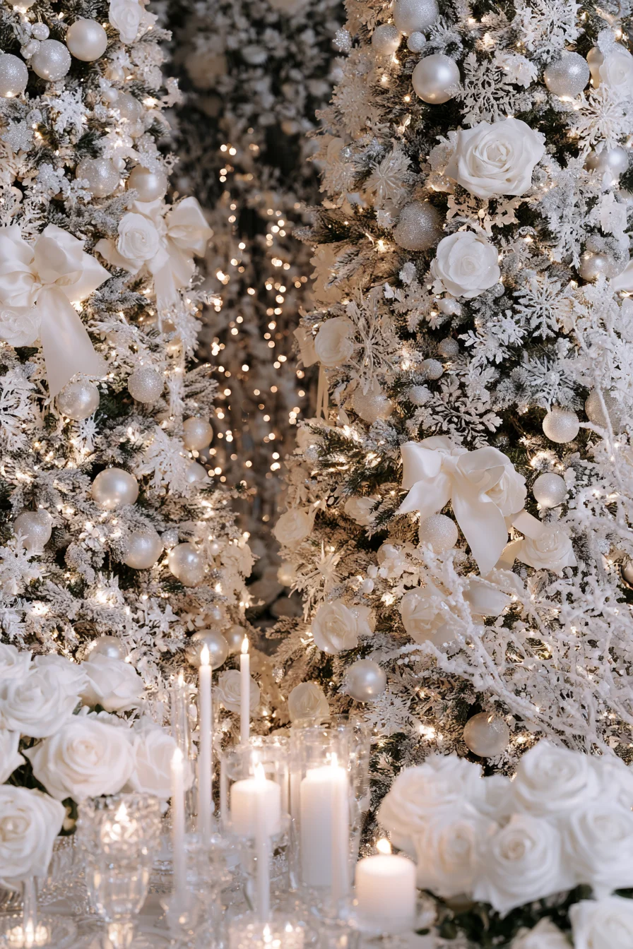 1 ivory snowflake christmas wedding magic 1