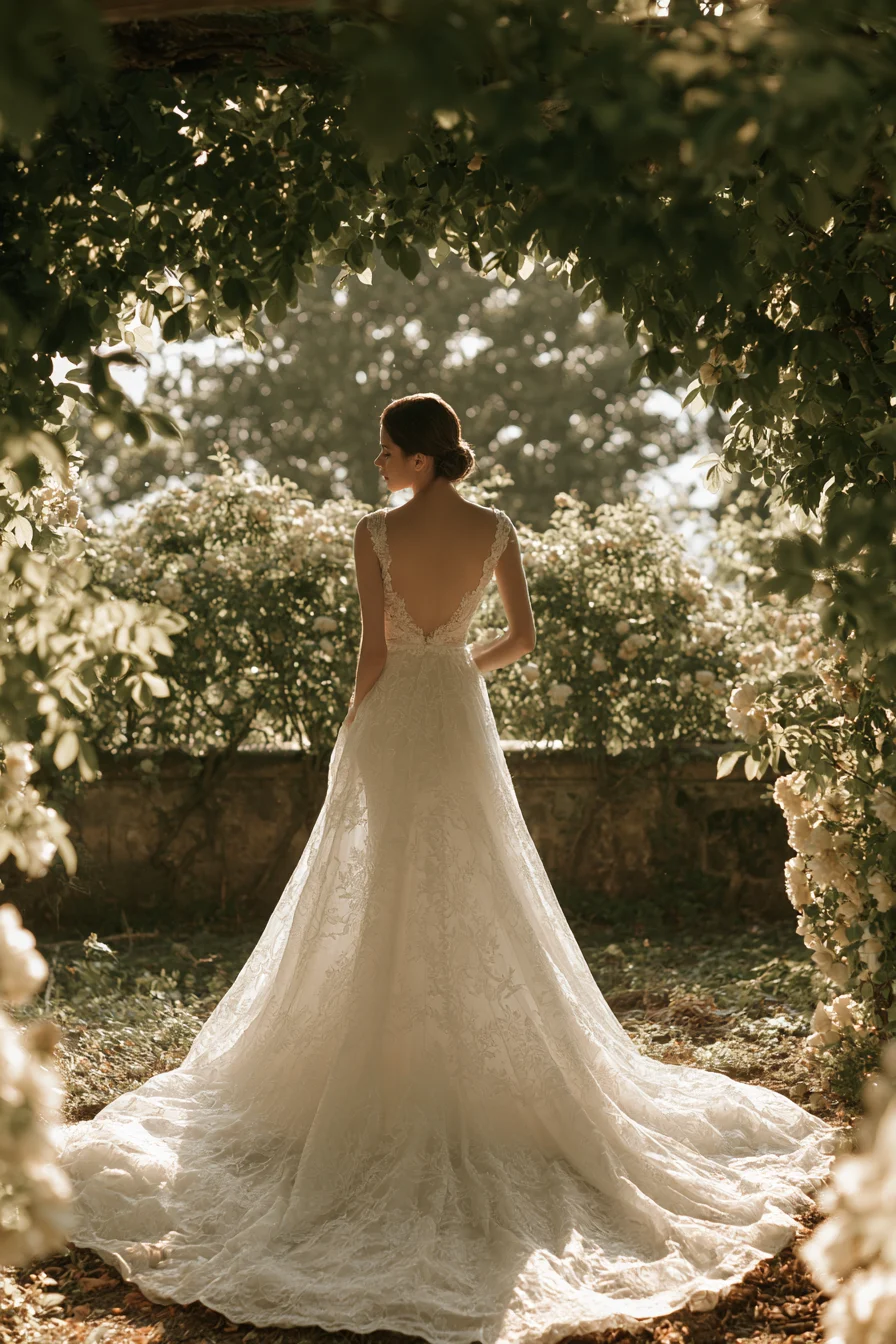 10 graceful bridal style with open backs 1